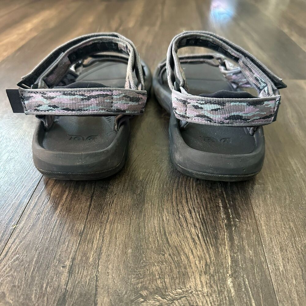 Teva Hurricane XLT2 Sport Sandals Purple Blue Camo Hiking Outdoors Women's Sz 10 - Picture 7 of 8